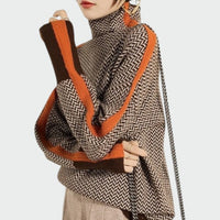 Hazel | Women's Casual Knitted Turtleneck Sweater