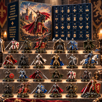 Knight Advent Calendar - 24 Unique Medieval Warrior Figurines