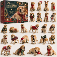 Labrador Advent Calendar - 24 Days Christmas Collectible Figurines