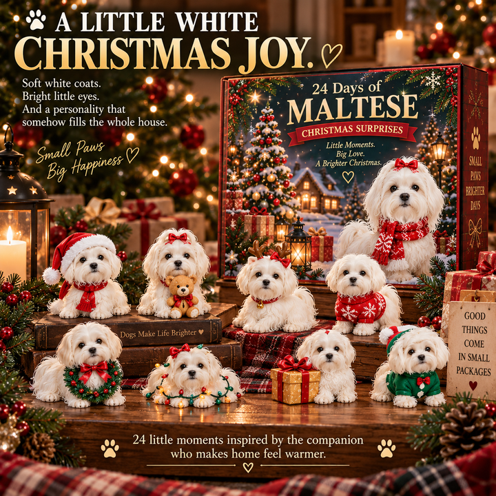 Maltese Advent Calendar - 24 Collectible Figurine Set