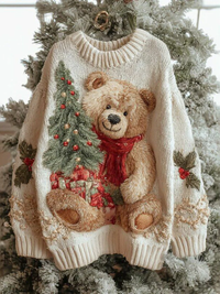 Margaret | Women's Cozy Graphic Christmas Sweater