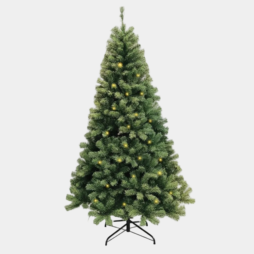 Pre Lit Artificial Christmas Tree with Remote Control LED Lights