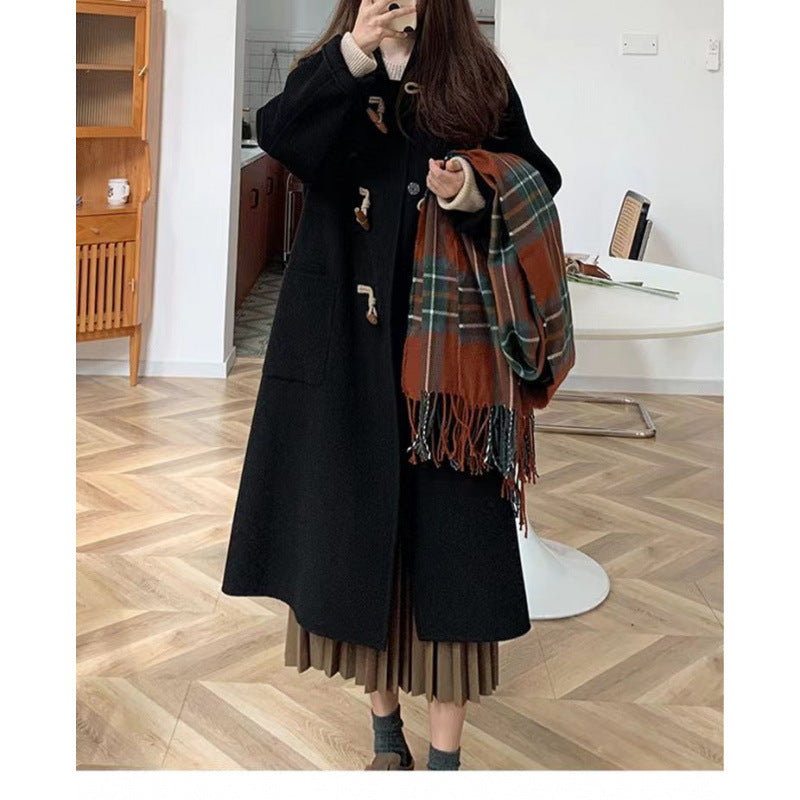 Sienna | Women's Long Wool Blend Duffle Coat Classic
