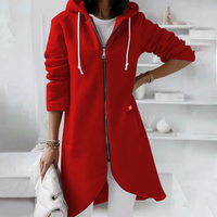 Sophia | Women's Winter Long Zip Up Hoodie