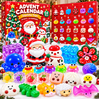 Squishy Advent Calendar with 24 Cute Daily Surprises