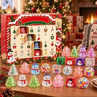 Squishy Mochi Advent Calendar 24-Day Festive Collectible Set
