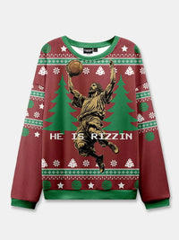 Stephen | Men's Festive Graphic Christmas Sweater