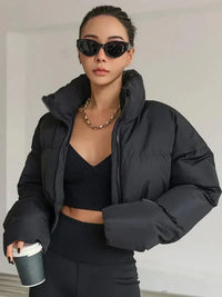 Emma | Women's Winter Cropped Puffer Jacket