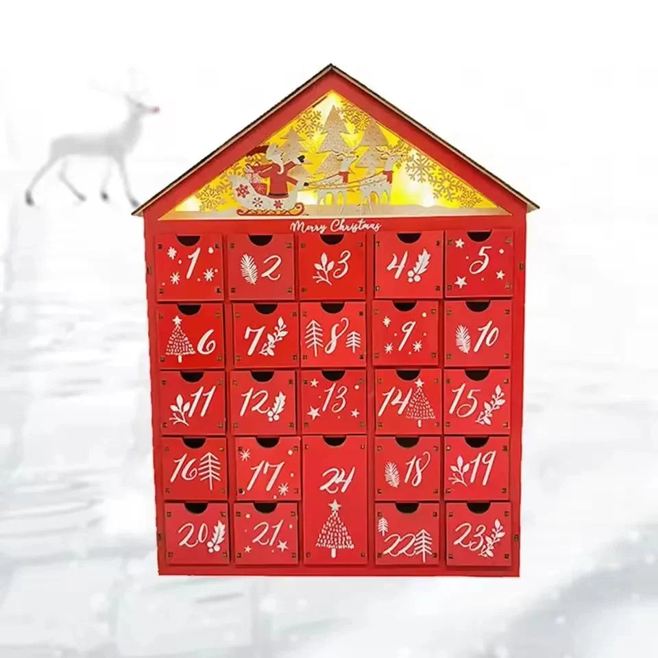 Susan | Women's Advent Calendar Red Wooden House