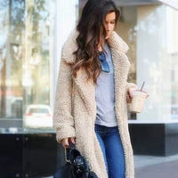 Vanessa | Women's Long Teddy Trenchcoat