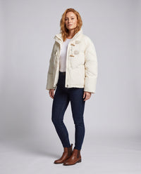 Emma | Women's Classic Zip Up Puffer Duffle Coat