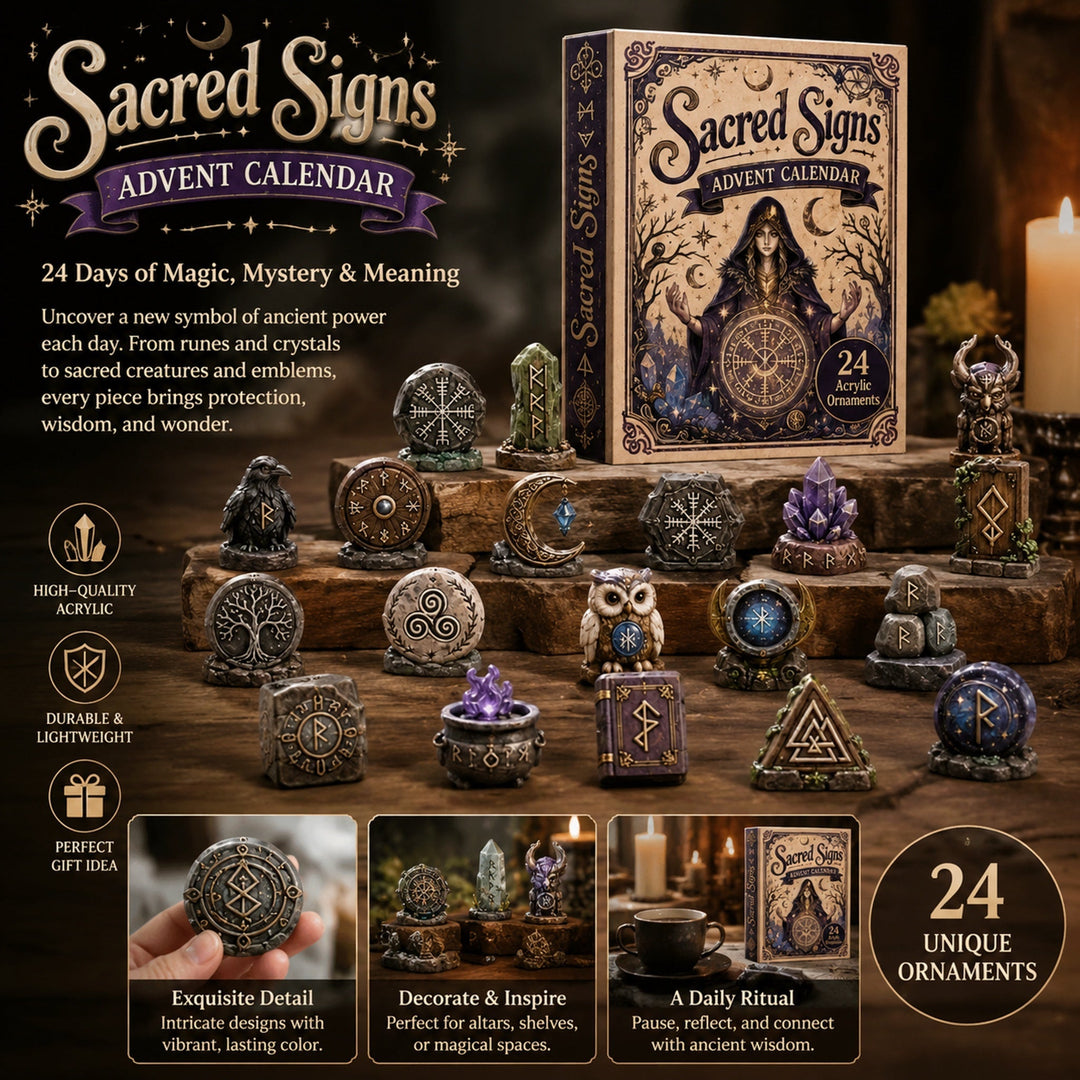 Witch Advent Calendar - 24-Day Mystical Ornaments