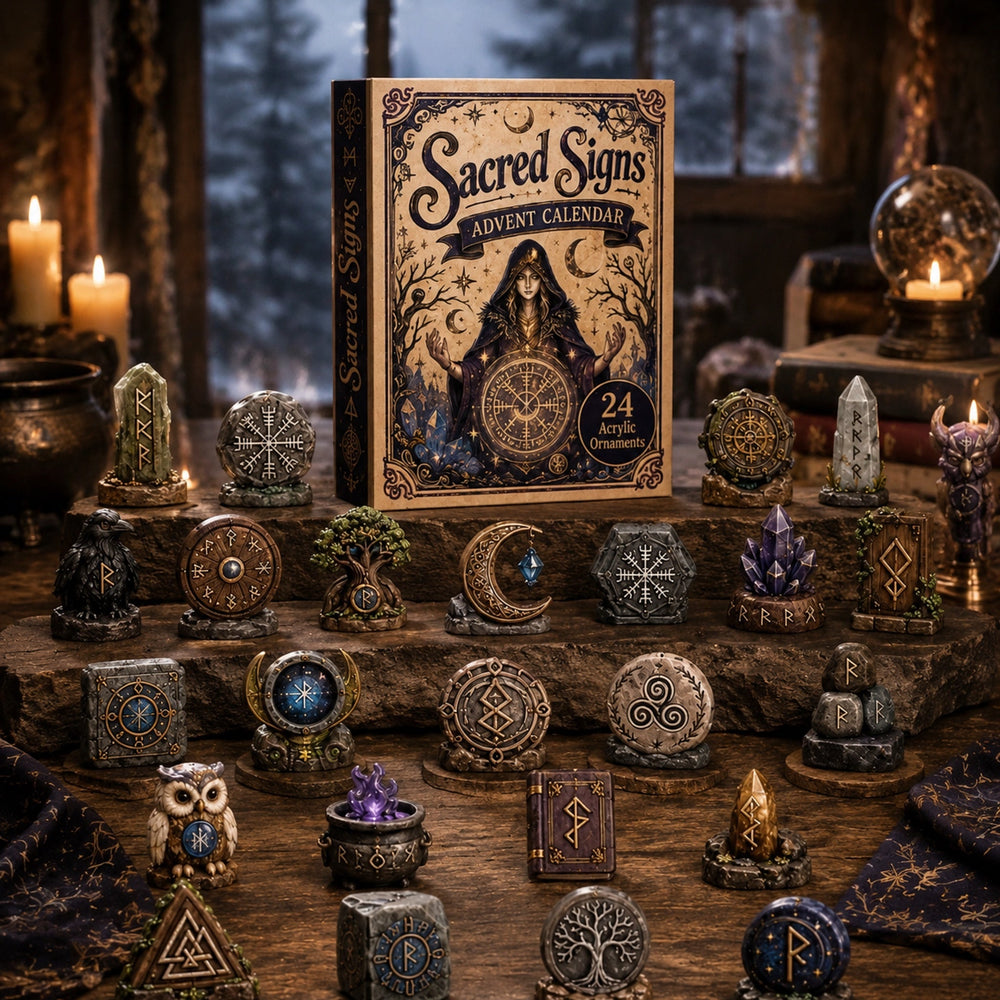 Witch Advent Calendar - 24-Day Mystical Ornaments