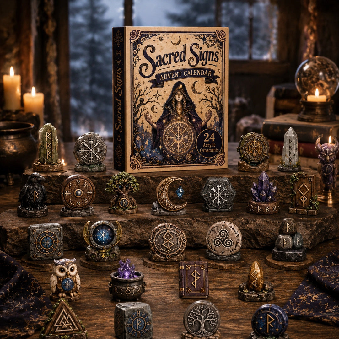 Witch Advent Calendar - 24-Day Mystical Ornaments