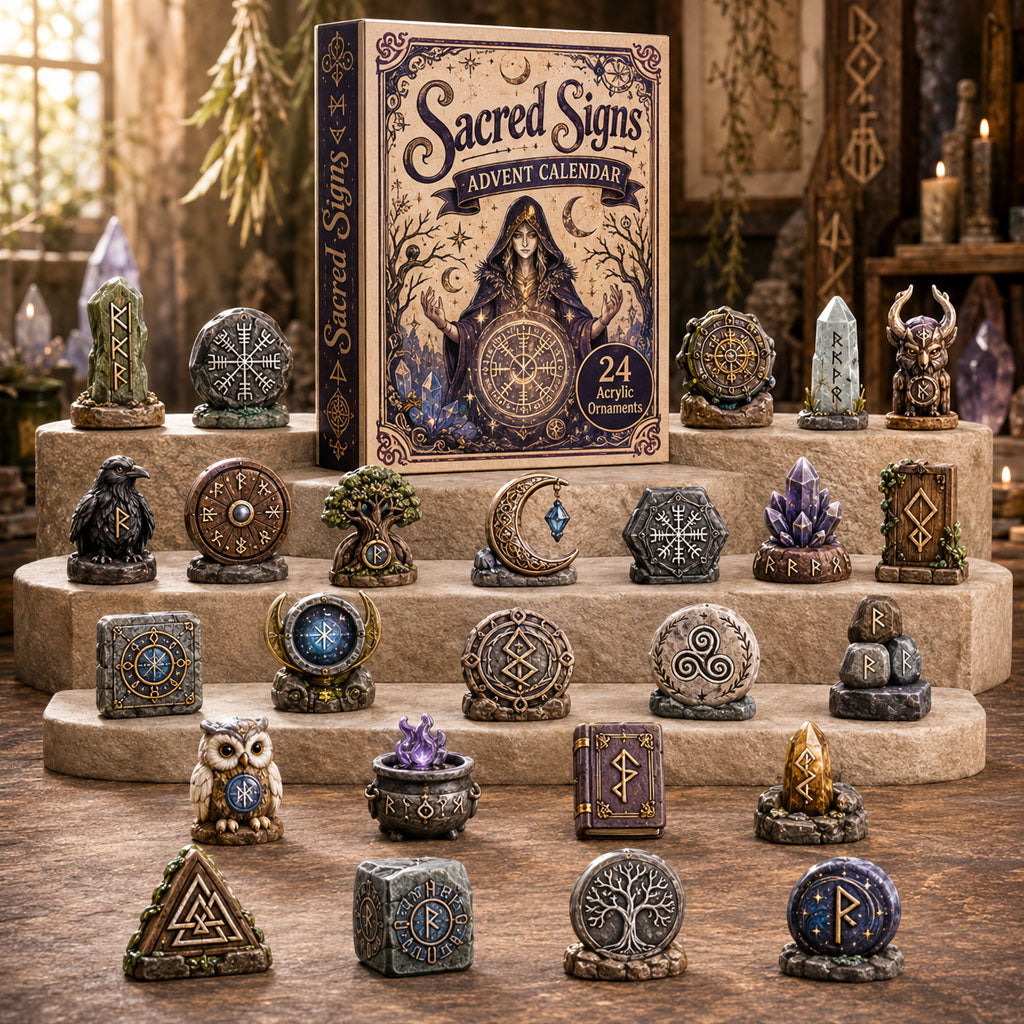 Witch Advent Calendar - 24-Day Mystical Ornaments