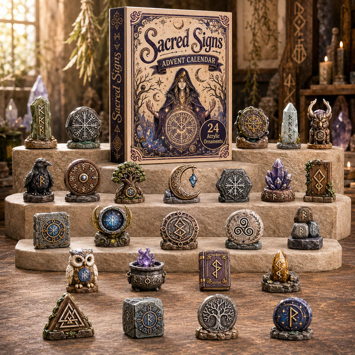Witch Advent Calendar - 24-Day Mystical Ornaments